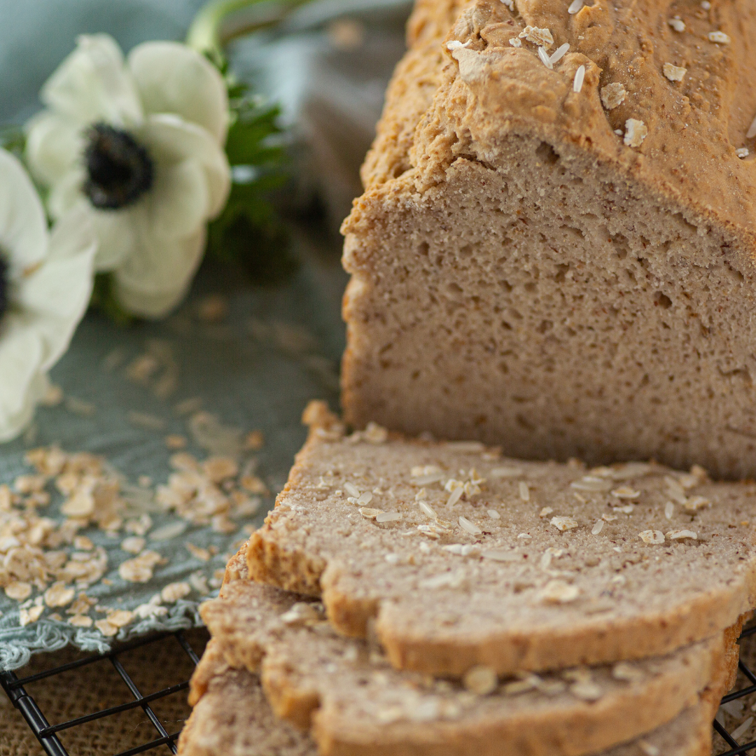 Pan de Arroz, Avena y Almendras