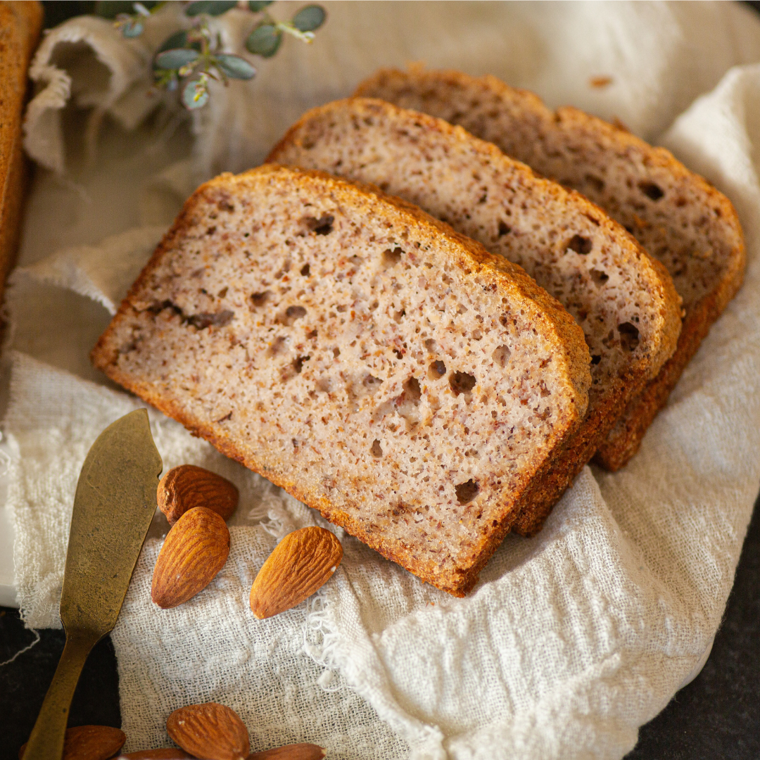 Pan Keto de Harina de Almendras